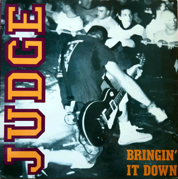 JUDGE "Bringin' It Down" LP (Revelation) Yellow Vinyl